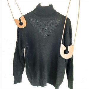Vintage I.B. Diffusion Silk Blend Turtleneck Sweater